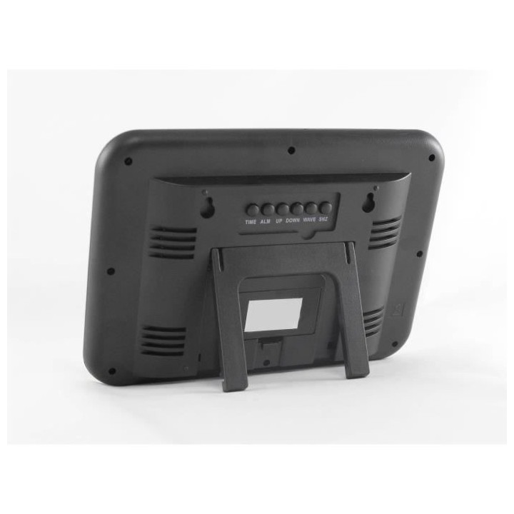 PENDULE SOLAIRE DIGITAL SILVER - INOVALLEY - PRC10SOL-N