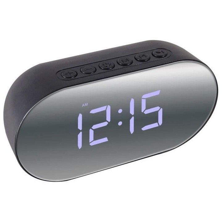 RADIO REVEIL NOIR - INOVALLEY - RV21-BTH-B