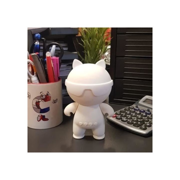 ENCEINTE PORTABLE BLUETOOTH BLANC - INOVALLEY - HP112-BTH-W