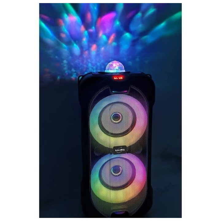 Enceinte bluetooth karaoke INOVALLEY KA07 BOWL