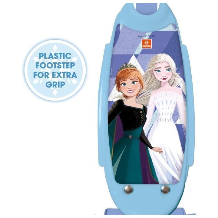 MONDO - Trottinette / Patinette 3 roues - Disney - La Reine des Neiges