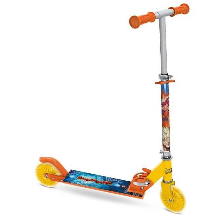 MONDO - Trottinette / Patinette 2 roues pliable - Dragon Ball