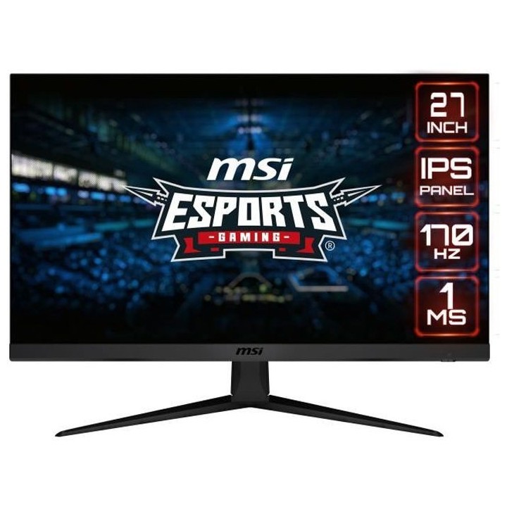 Ecran PC Gamer plat - MSI - Optix G2712 - 27 FHD - Dalle IPS - 170Hz -