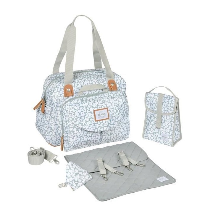 BEABA, Sac a langer Geneve II, Modulable, Grande contenance, Rangement