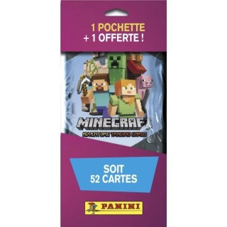 MINECRAFT TC - FAT PACK 1 poch achetées + 1 offerte
