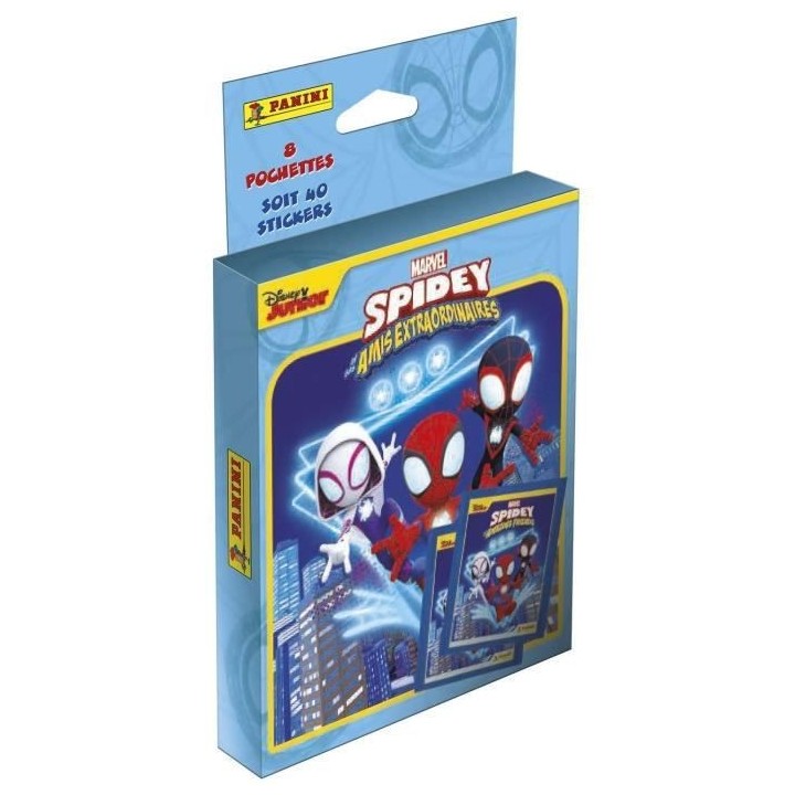 SPIDEY ET SES AMIS EXTRAORDINAIRES - Blister 8 pochettes