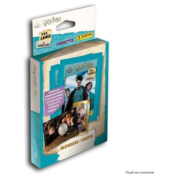 HARRY POTTER Une année a Poudlard - Blister 7 pochettes
