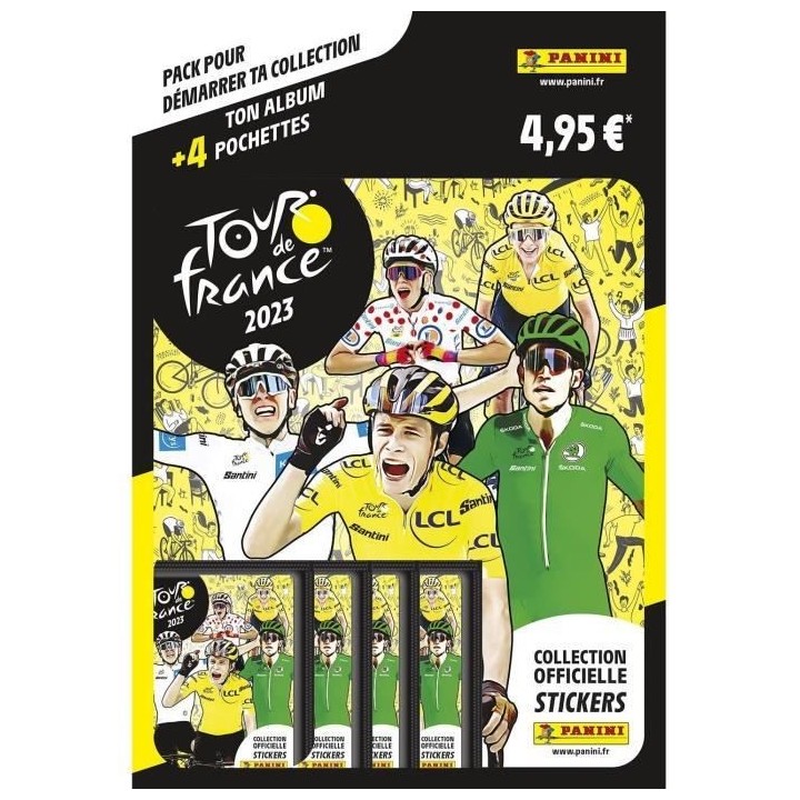 TOUR de France 2023 - album + 4 pochettes
