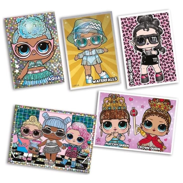 LOL SURPRISE- TOUTES DES REINES - blister 8 pochettes