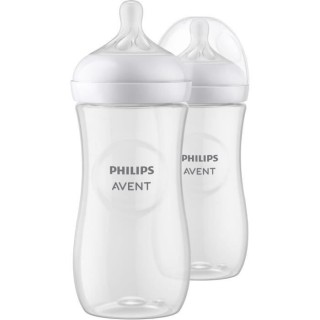 Lot de 2 Biberons Natural 3.0 PHILIPS AVENT SCY906/02 - 330 ml