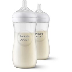 Lot de 2 Biberons Natural 3.0 PHILIPS AVENT SCY906/02 - 330 ml