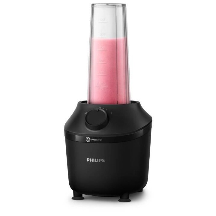 PHILIPS Blender Daily HR2041/41, 450W, 4 lames ProBlend 4, Bol plastiq