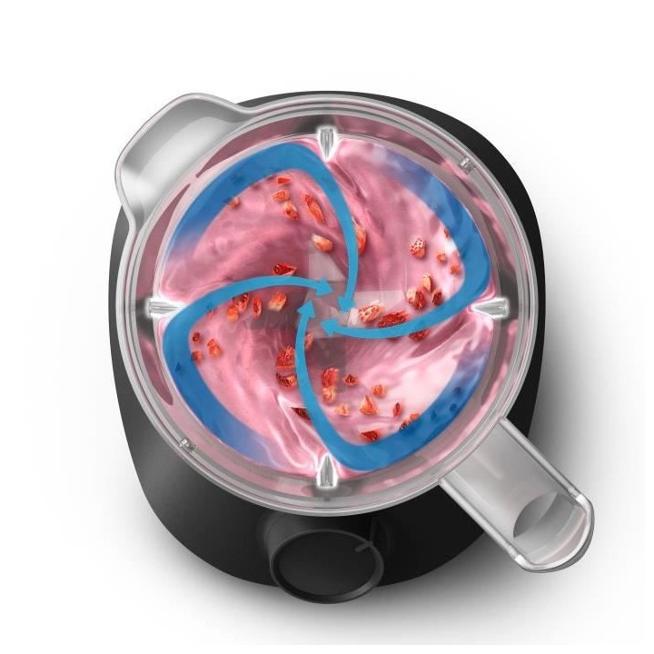 PHILIPS Blender Daily HR2041/41, 450W, 4 lames ProBlend 4, Bol plastiq