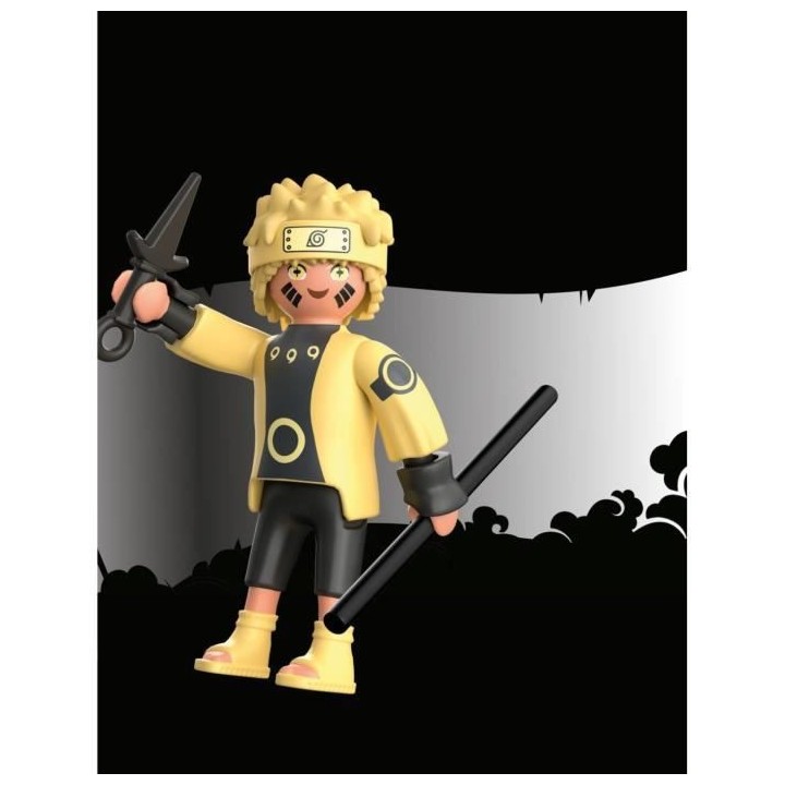 PLAYMOBIL 71100 Naruto Rikudou Sennin Mode - Naruto Shippuden - Héros