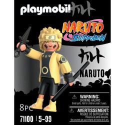 PLAYMOBIL 71100 Naruto Rikudou Sennin Mode - Naruto Shippuden - Héros issu de manga ninja