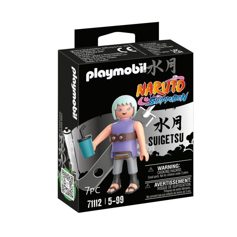 PLAYMOBIL 71112 Suigetsu - Naruto Shippuden - Héros issu de manga ninja