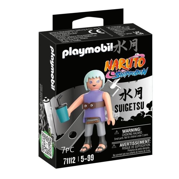 PLAYMOBIL 71112 Suigetsu - Naruto Shippuden - Héros issu de manga nin
