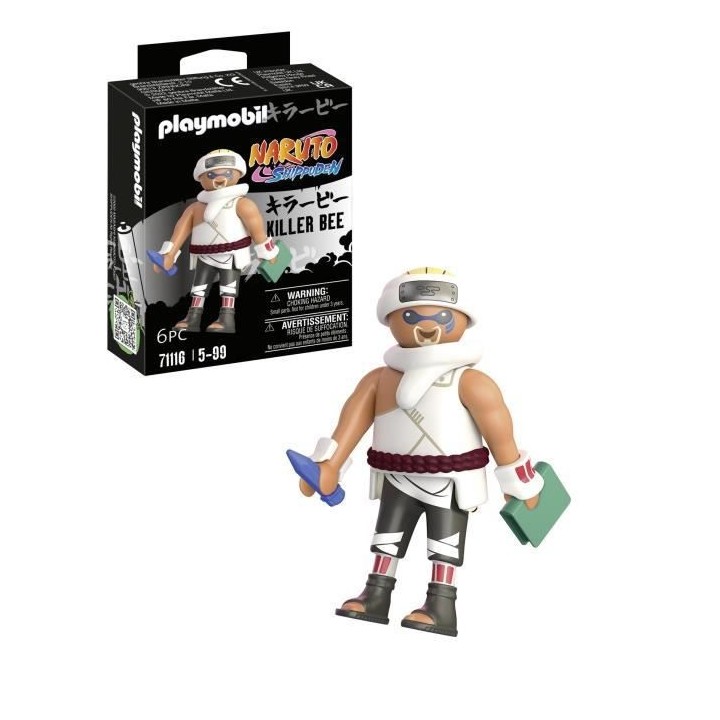 PLAYMOBIL 71116 Killer B - Naruto Shippuden - Héros issu de manga nin
