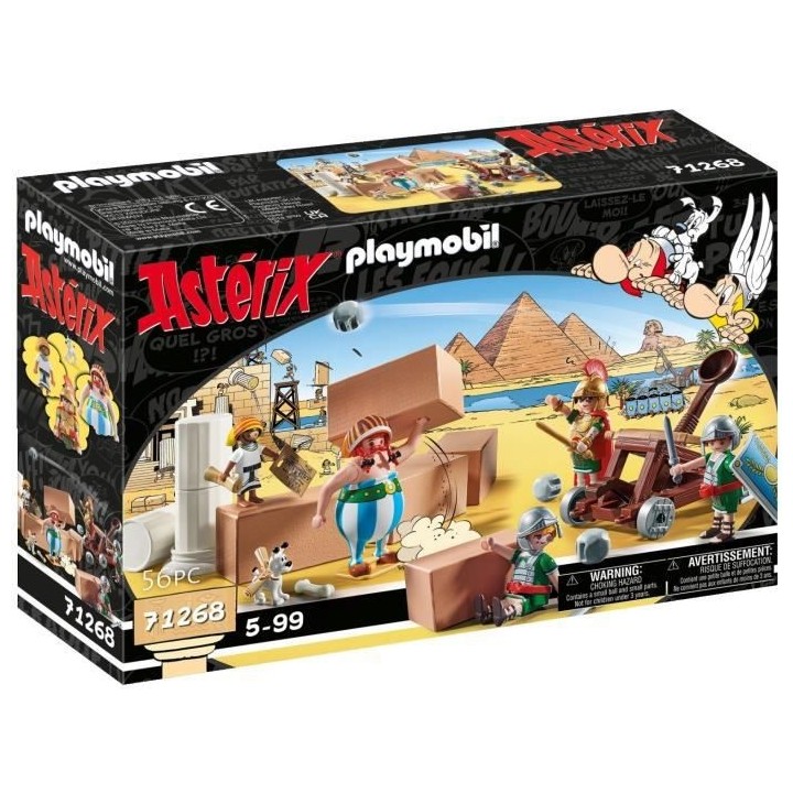 PLAYMOBIL - 71268 - Astérix : Numerobis et la bataille du Palais