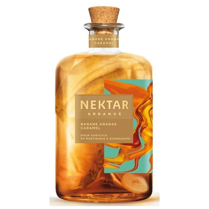 Nektar - Rhum arrangé - Banane Ananas Caramel - 28,0% Vol. - 70 cl