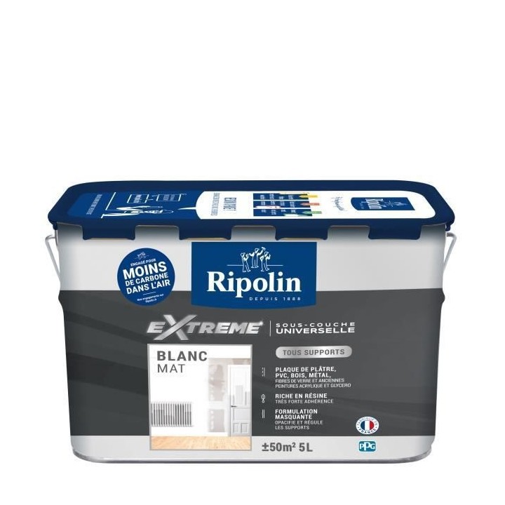 RIPOLIN Sous-Couche Universelle Mat - Pour tous types de support inté