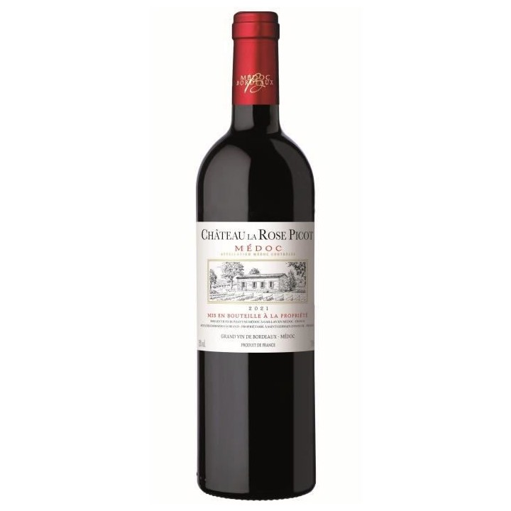 Château La Rose Picot 2021 Médoc - Vin rouge de Bordeaux