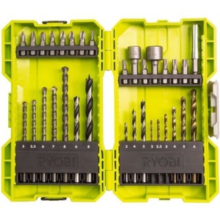 Coffret empilable de 32 accessoires RYOBI mixte perçage - vissage - b