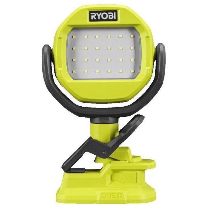 Lampe sur pince 18V - 900 Lumens - rotation 300° horizontale, 290° v