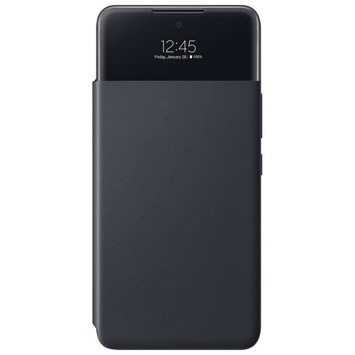 Etui foli Smart View pour Samsung Galaxy A53 5G Noir
