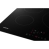 Plaque de cuisson induction - SAMSUNG - 3 zones - L59 x P57 cm - NZ63M3NM1BB/UR - 7200 W - Revetement verre - Noir