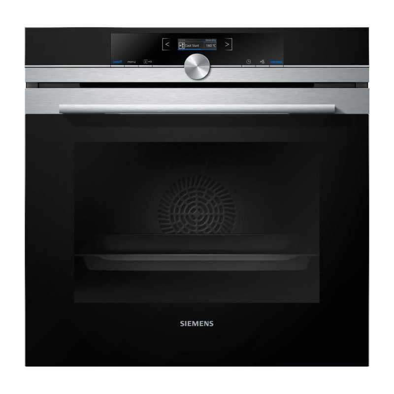 Four intégrable multifonction pyrolyse SIEMENS - HB672GBS2 IQ700 - 59x59x55 cm - Inox