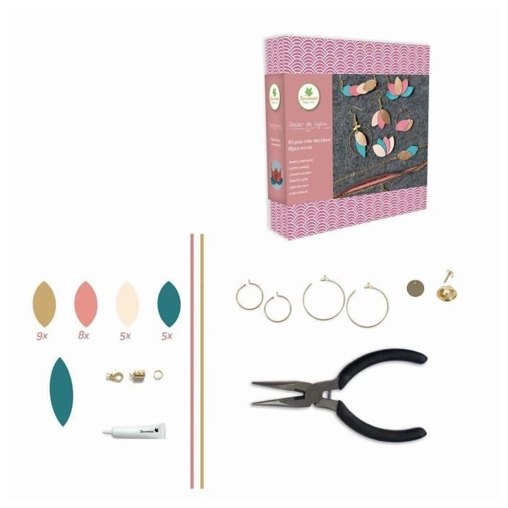 SYCOMORE - CRÉE TES BIJOUX AVEC DU CUIR