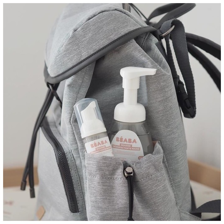 BÉABA Sac Vancouver, Sac a dos a langer, Heather grey