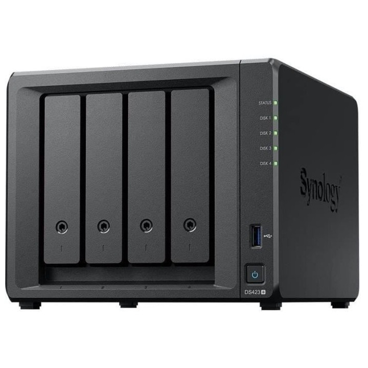 Desktop NAS SYNOLOGY - 4 Baies - Quad Core - 1,4 GHz - 2 Go de RAM