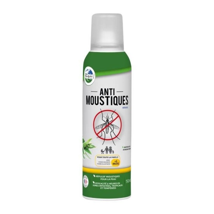 TERRA NOSTRA - Anti-moustiques cutané 6H - Bébé +6 mois Femme encei