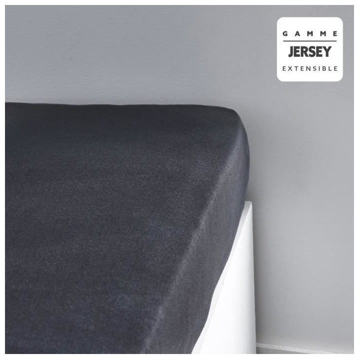 Drap housse TODAY Essential - 90 x 190+25 cm - 1 personne - 100% Coton
