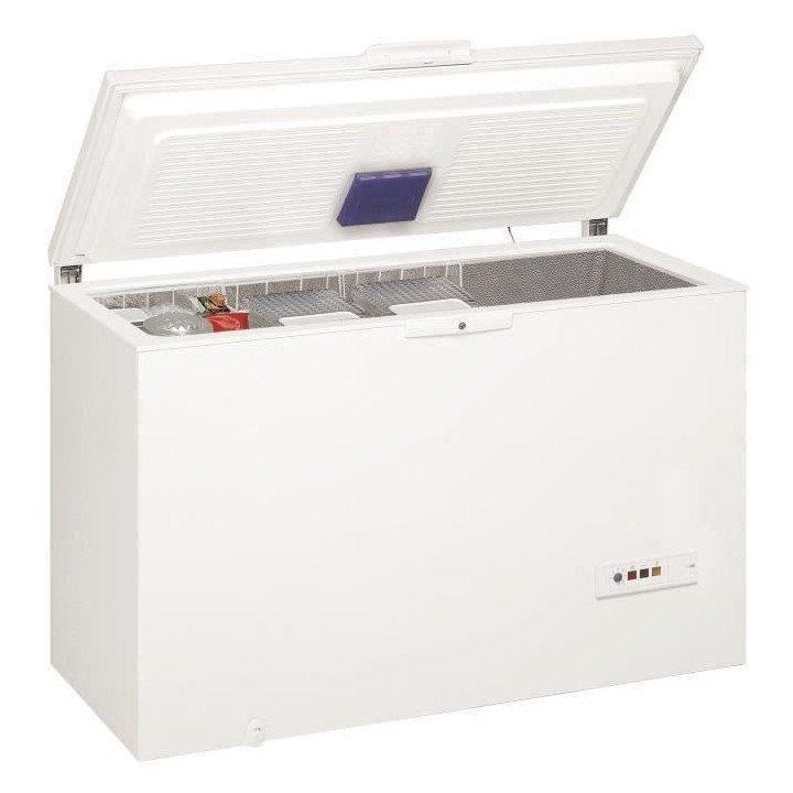 WHIRLPOOL WHM39111 - Congélateur coffre - 390L - Froid statique - L 1