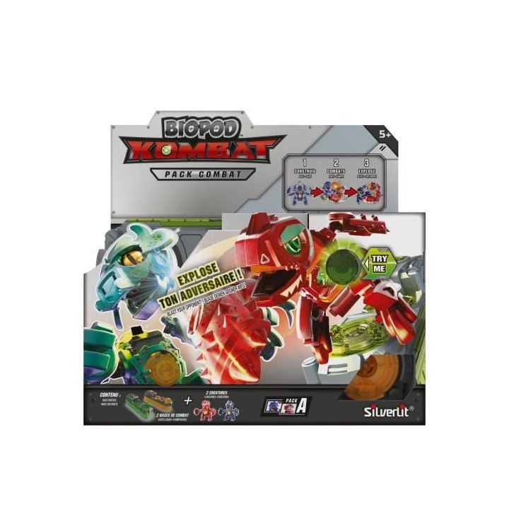 Personnage miniature - YCOO - Biopod Kombat Duo Pack édition dans sa