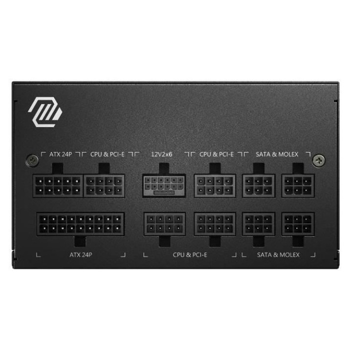 MSI Alimentation PC MAG A850GL PCIE5 - 850W 80+ Gold Modulaire