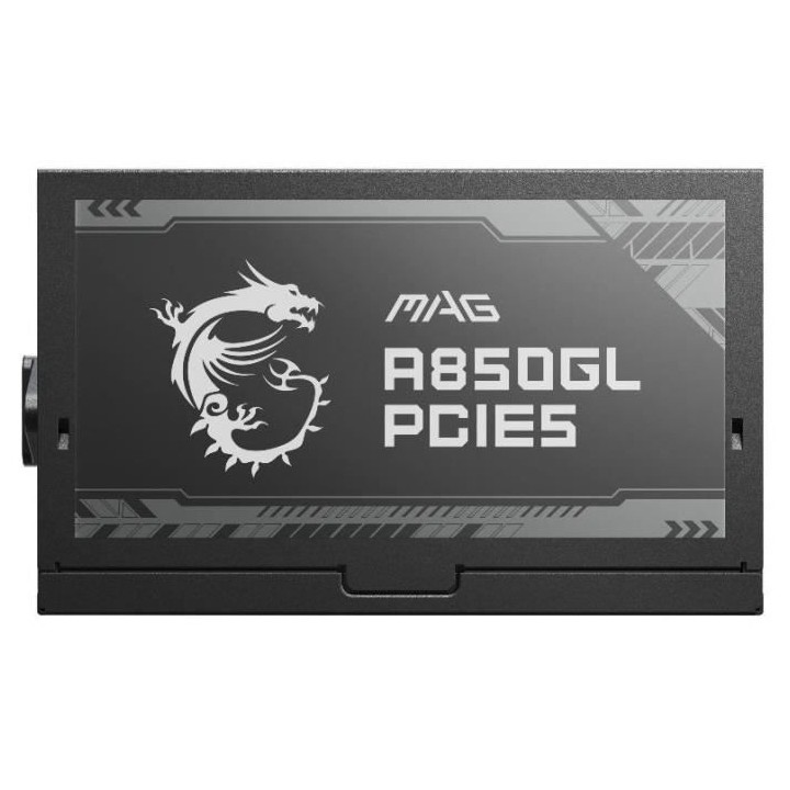 MSI Alimentation PC MAG A850GL PCIE5 - 850W 80+ Gold Modulaire
