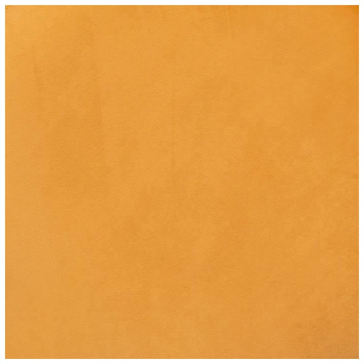 Pouf en velours Calabaza - Ocre