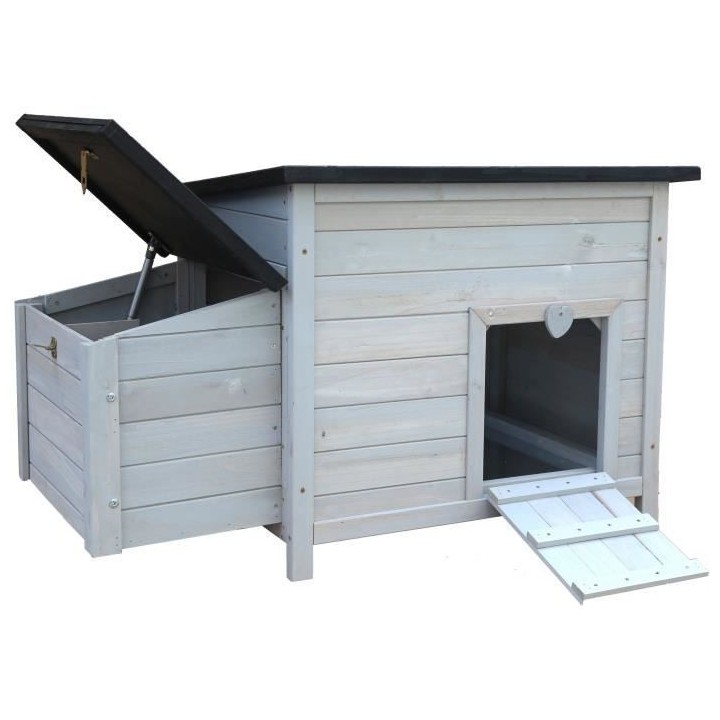 Poulailler PAULETTE - 89x70x93cm - Bois