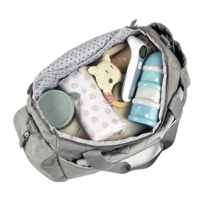 BEABA, Sac Sydney Gris Chiné