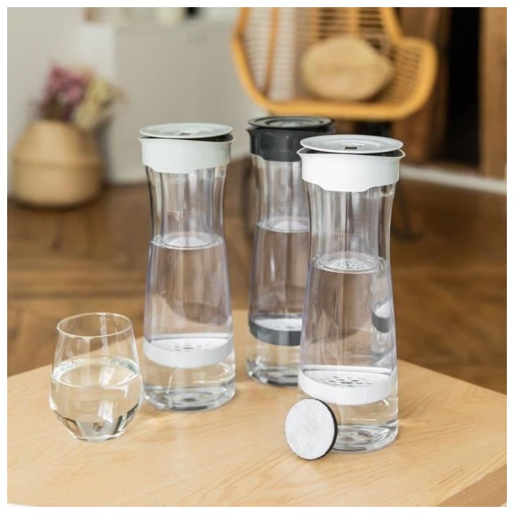 BRITA Bouteille filtrante Fill & Serve - 1,3 L - Gris