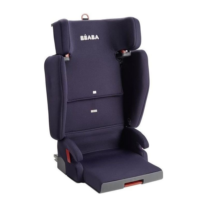 BEABA PURSEAT Siege auto pliable, compact et nomade, Isofix groupe 2/3 - Navy blue