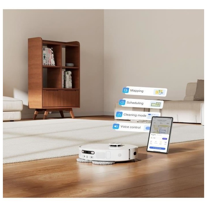 DREAME L10 ULTRA - Aspirateur Robot autonomie 150 min - puissance 3500