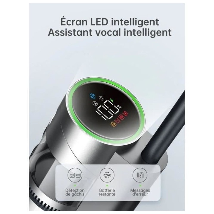 DREAME H11 Max - Aspirateur Balai sans Fil Eau et Poussiere - Autonomi