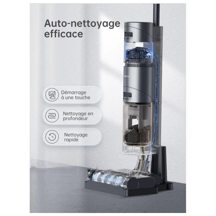 DREAME H11 Max - Aspirateur Balai sans Fil Eau et Poussiere - Autonomi