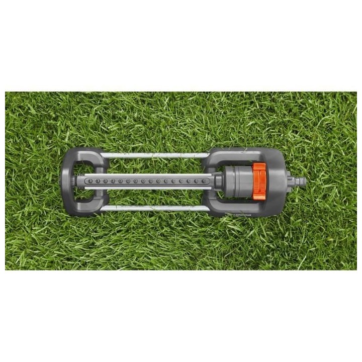 GARDENA Arroseur oscillant Aqua M – Surface 250m² – Portée 18m m