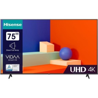 TV LED HISENSE - 75A6K - 75'' (191CM) - UHD 4K - DTS VIRTUAL:X TM - DO